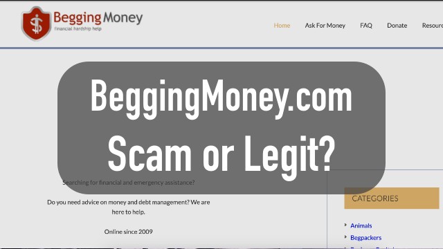 beggingmoney.com review