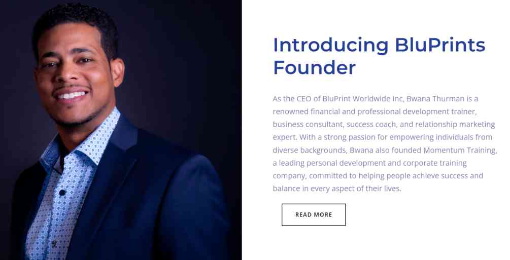 Bluprintworldwide.com founder