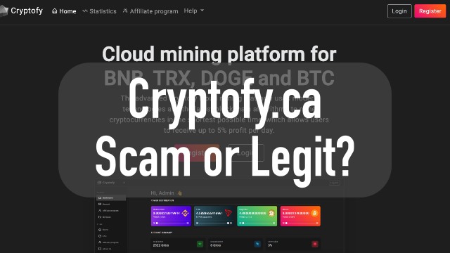 cryptofy.ca review