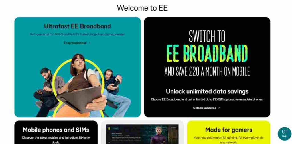 EE official website