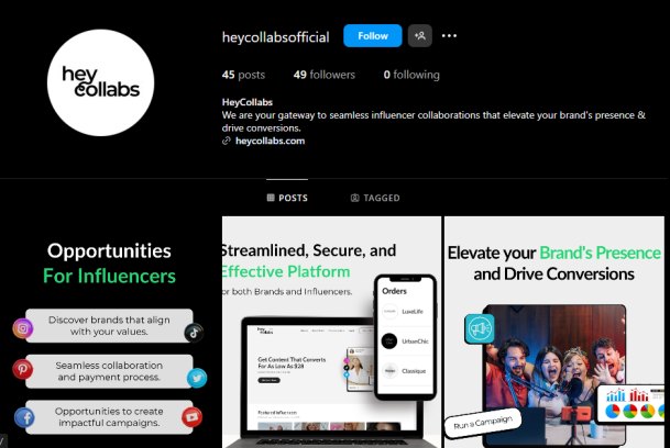 heycollabs social