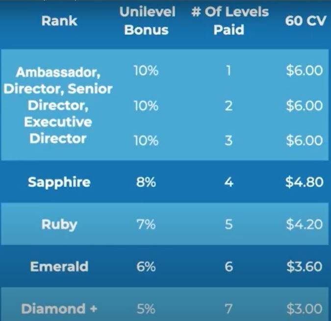 ibuumerang unilevel bonus