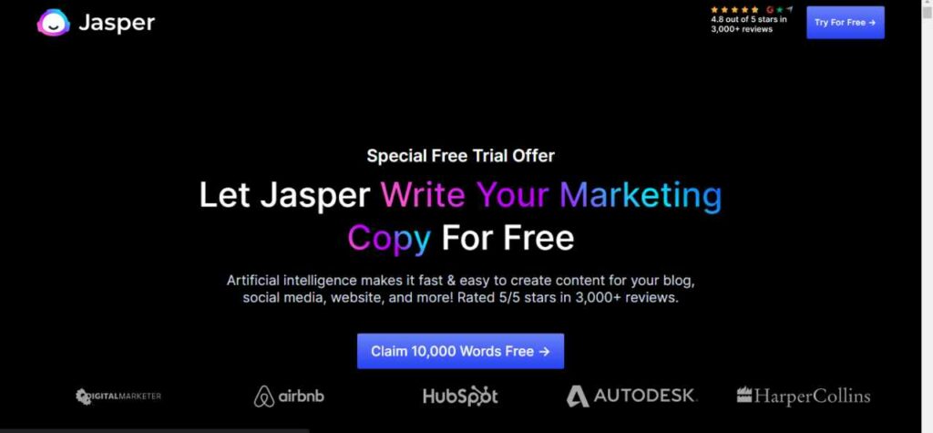 Jasper Chatgpt alternative