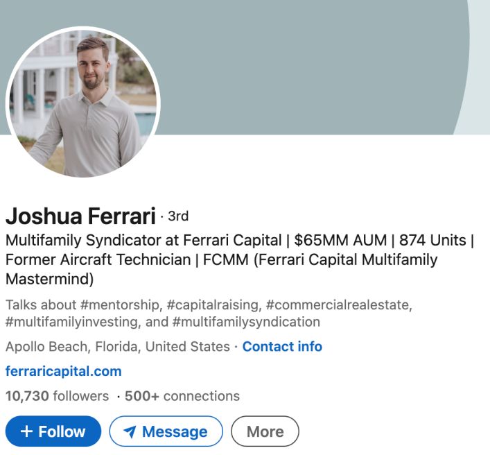 Joshua-Ferrari-review