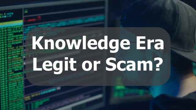 Knowledge era scam
