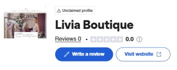 liviaboutique trust
