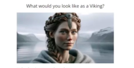 Look Like a Viking ad