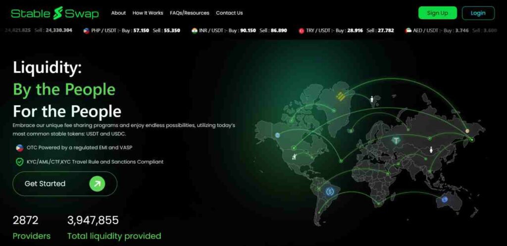 Stable Swap official website
