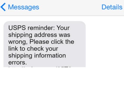 Usps.uspsbjm.com Text message