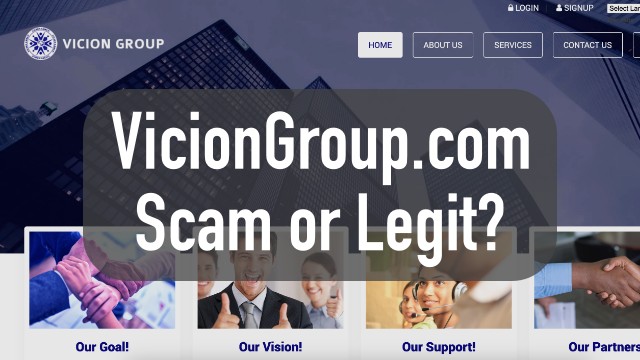 VicionGroup.com Review