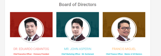 AIM senior executives