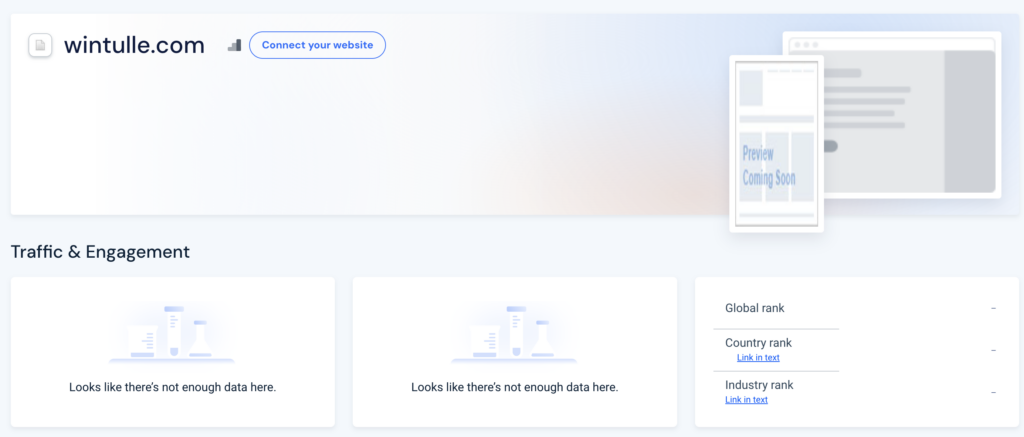 Wintulle.com traffic