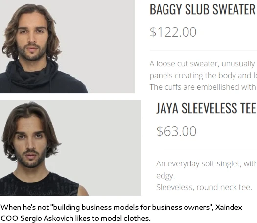 Xaindex false executive as an actor