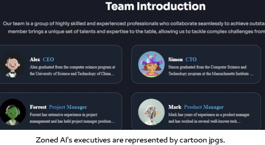 zoned deceptive avatars